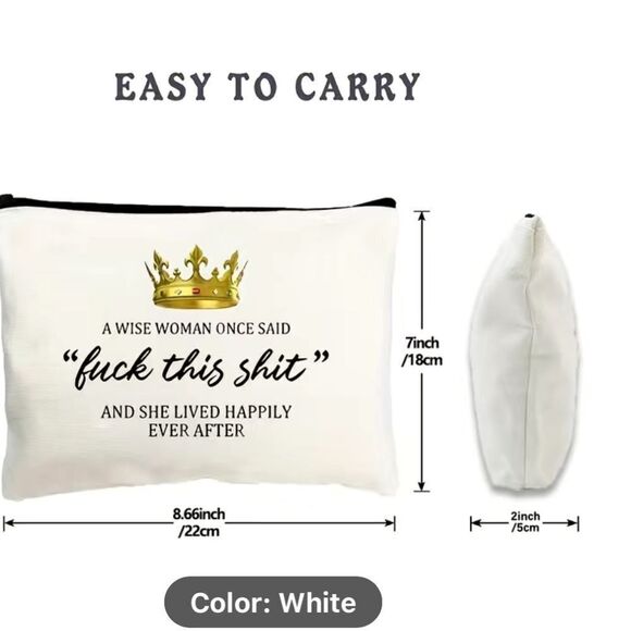 OVERSIZED COSMETIC BAG - Picture 3 of 3